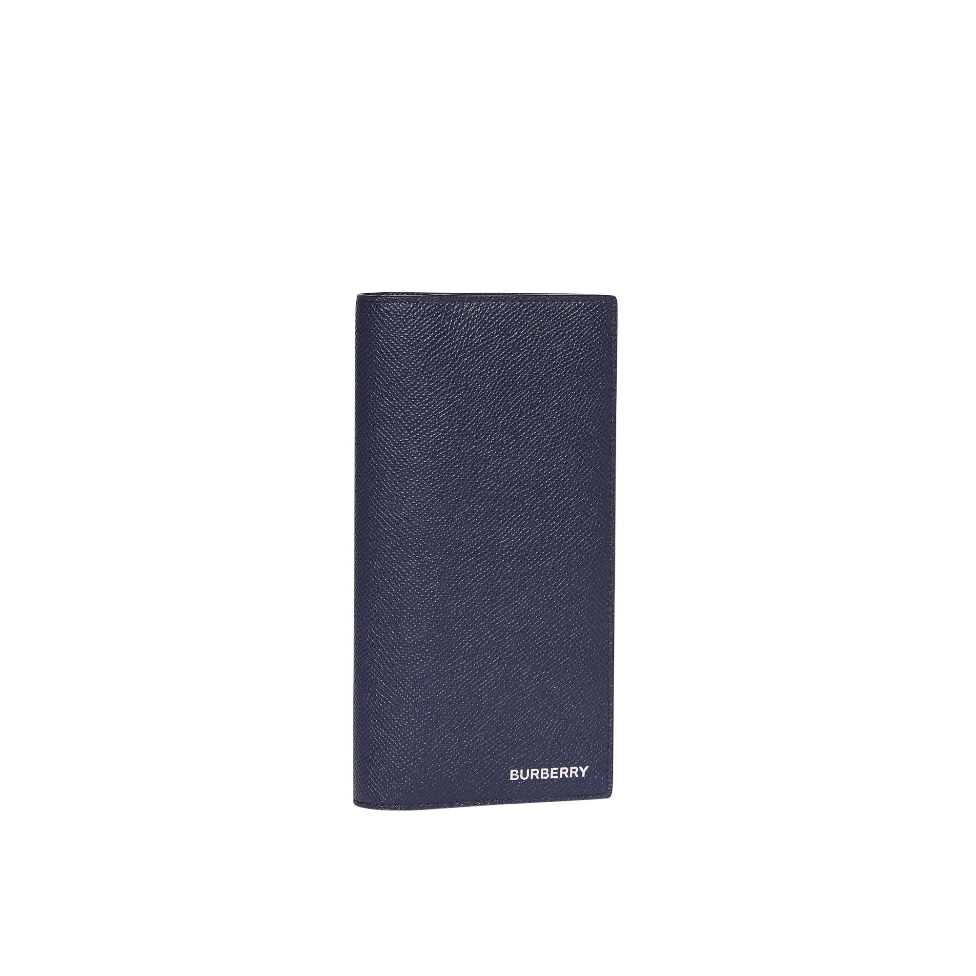 Portefeuille continental en cuir grainé - Regency Blue