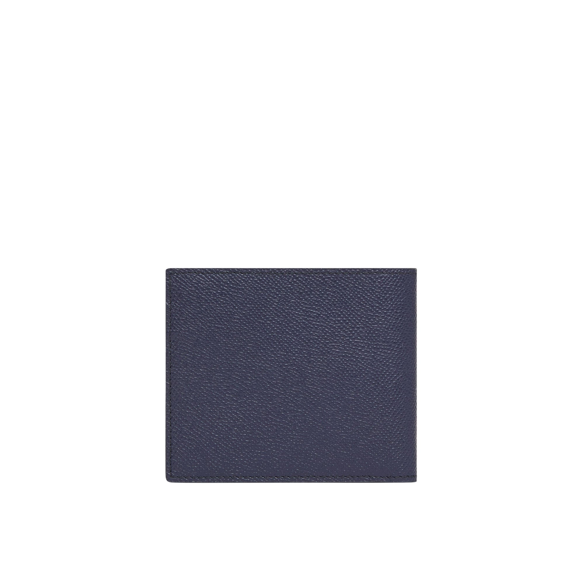 Portefeuille à rabat multidevise en cuir grainé - Regency Blue