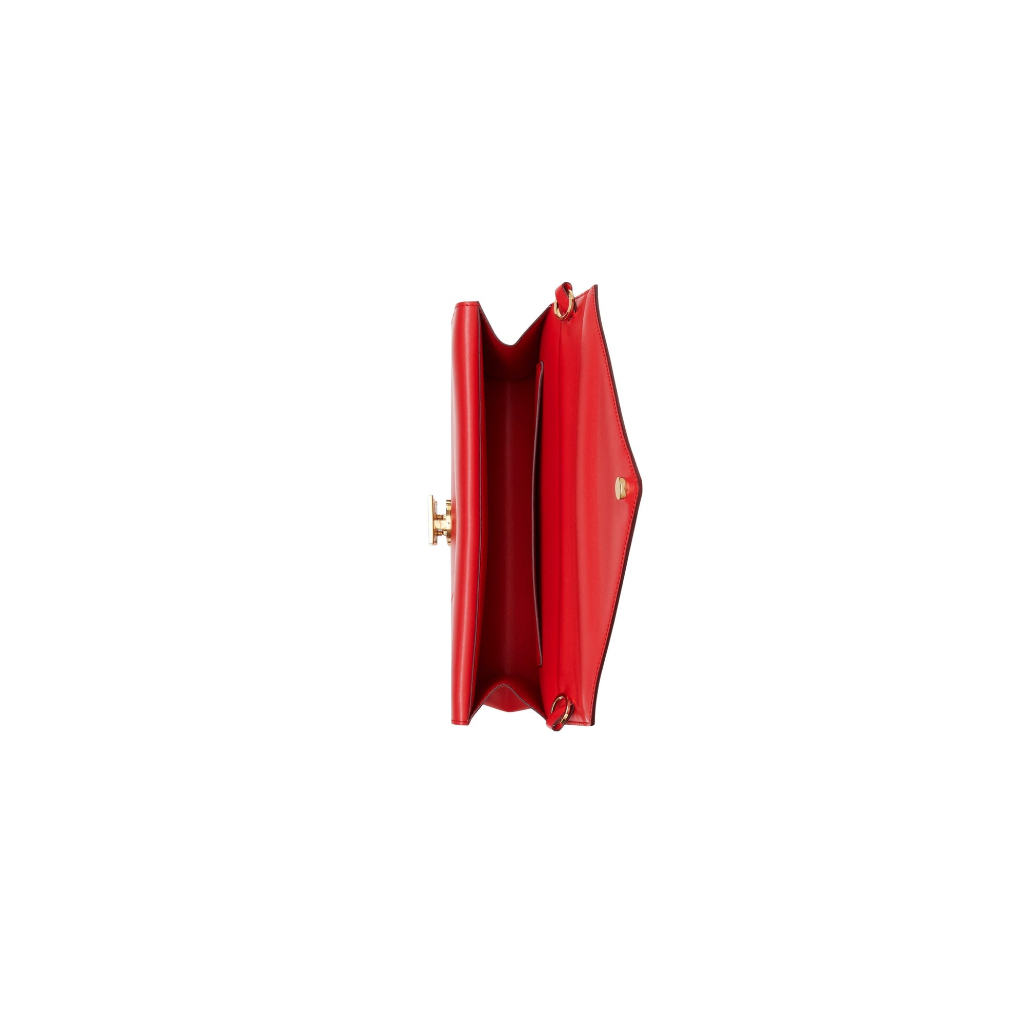 Petit clutch enveloppe TB en cuir - Bright Red