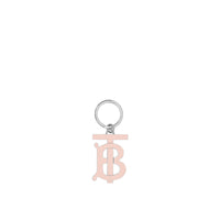 Porte-clés plaqué palladium Monogram - Rose Beige