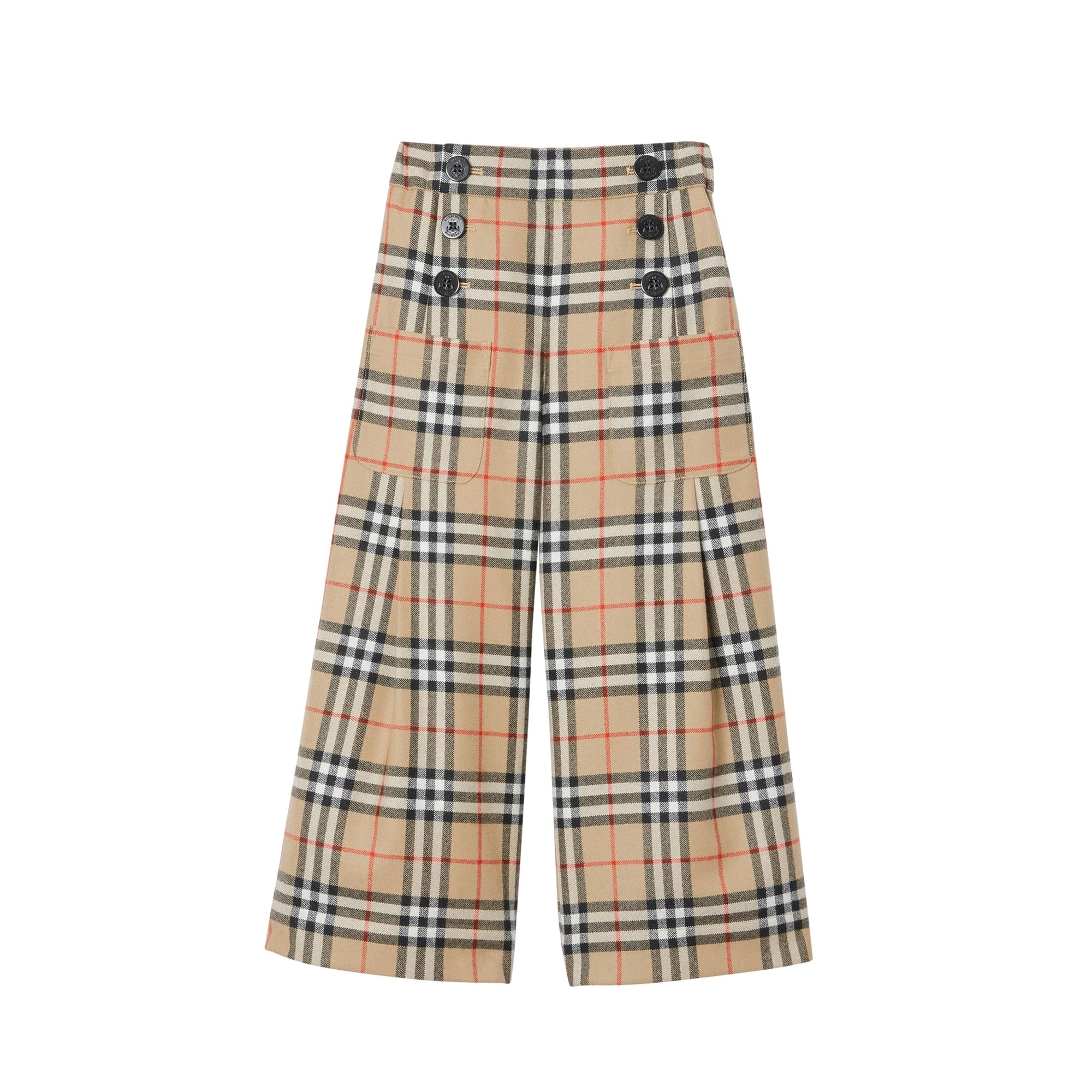 Pantalon de marin en laine Vintage Check - Archive Beige Check