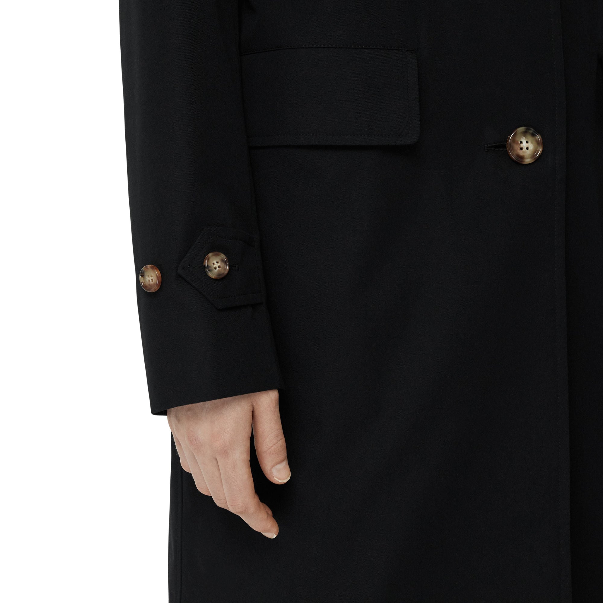 Blouse en gabardine de coton - Black