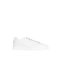 Sneakers en cuir Monogram - Optic White