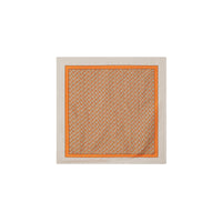 Carré de soie Monogram - Bright Orange