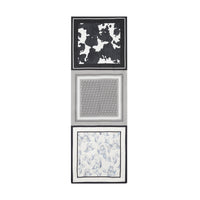 Foulard en soie à imprimés et Monogram - Flint