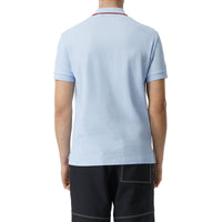 Polo à rayures iconique - Pale Blue