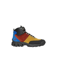 Bottines Tor en cuir velours - Yellow Orange
