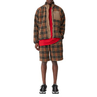 Veste à col entonnoir à motif Vintage check - Archive Beige Check