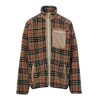 Veste à col entonnoir à motif Vintage check - Archive Beige Check