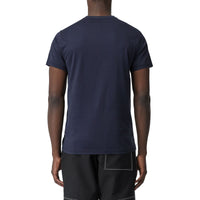 T-shirt Monogram à col en V - Navy
