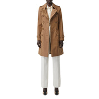 Trench-coat en gabardine de coton - Warm Taupe