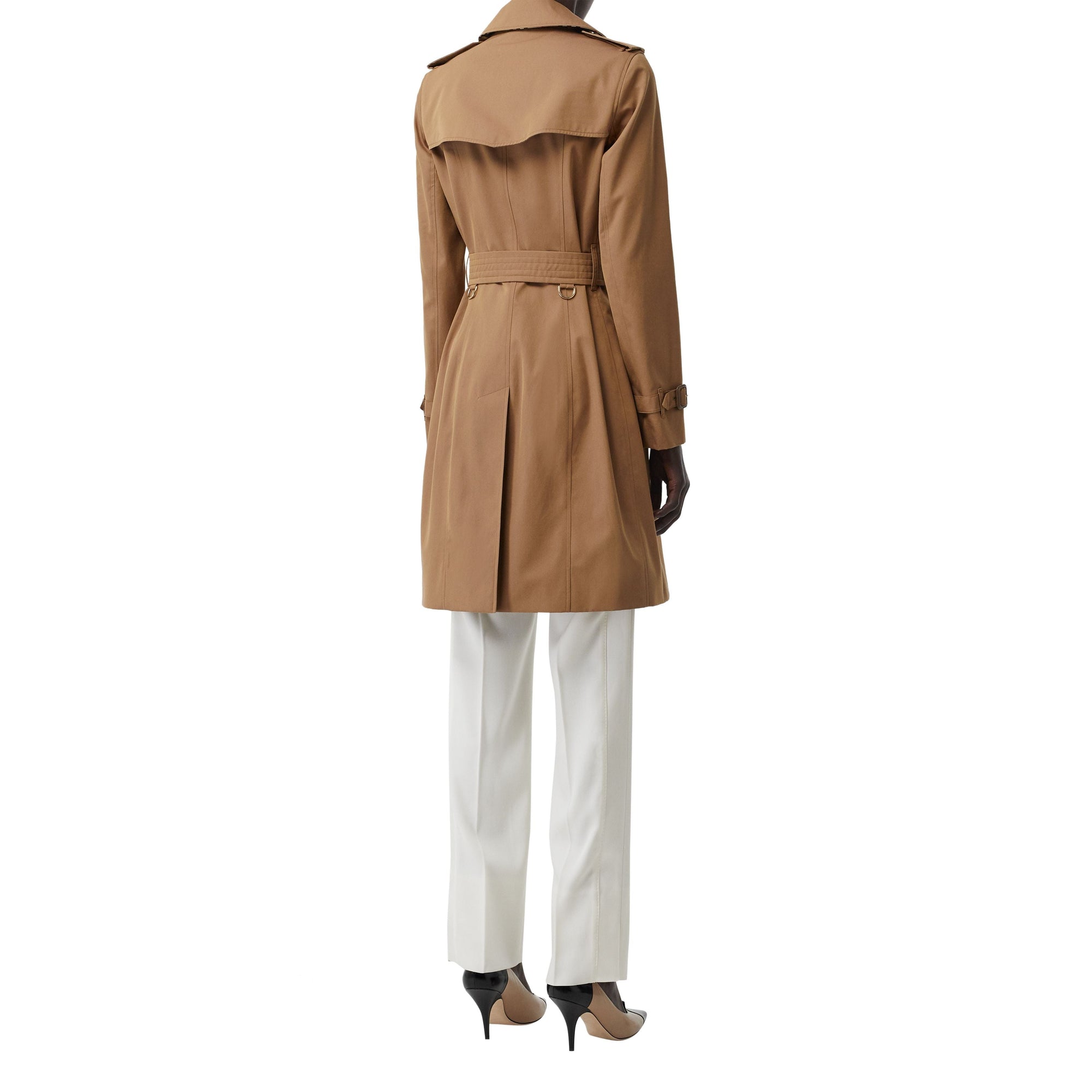 Trench-coat en gabardine de coton - Warm Taupe