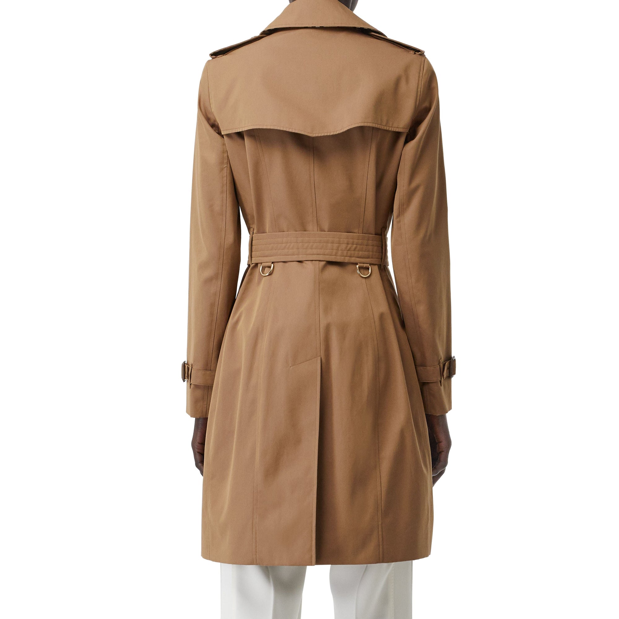 Trench-coat en gabardine de coton - Warm Taupe