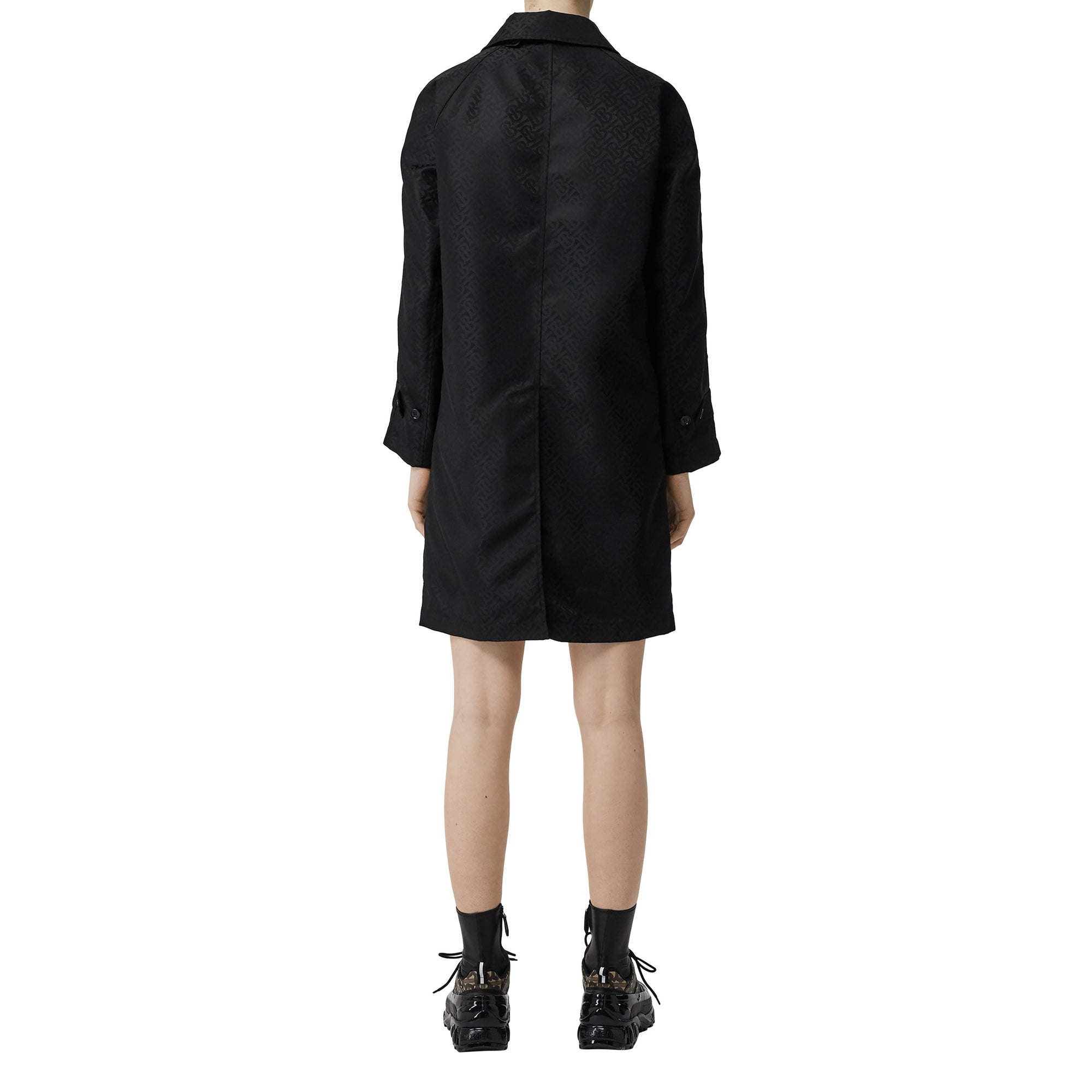 Trench en jacquard d'econyl® Monogram - Black