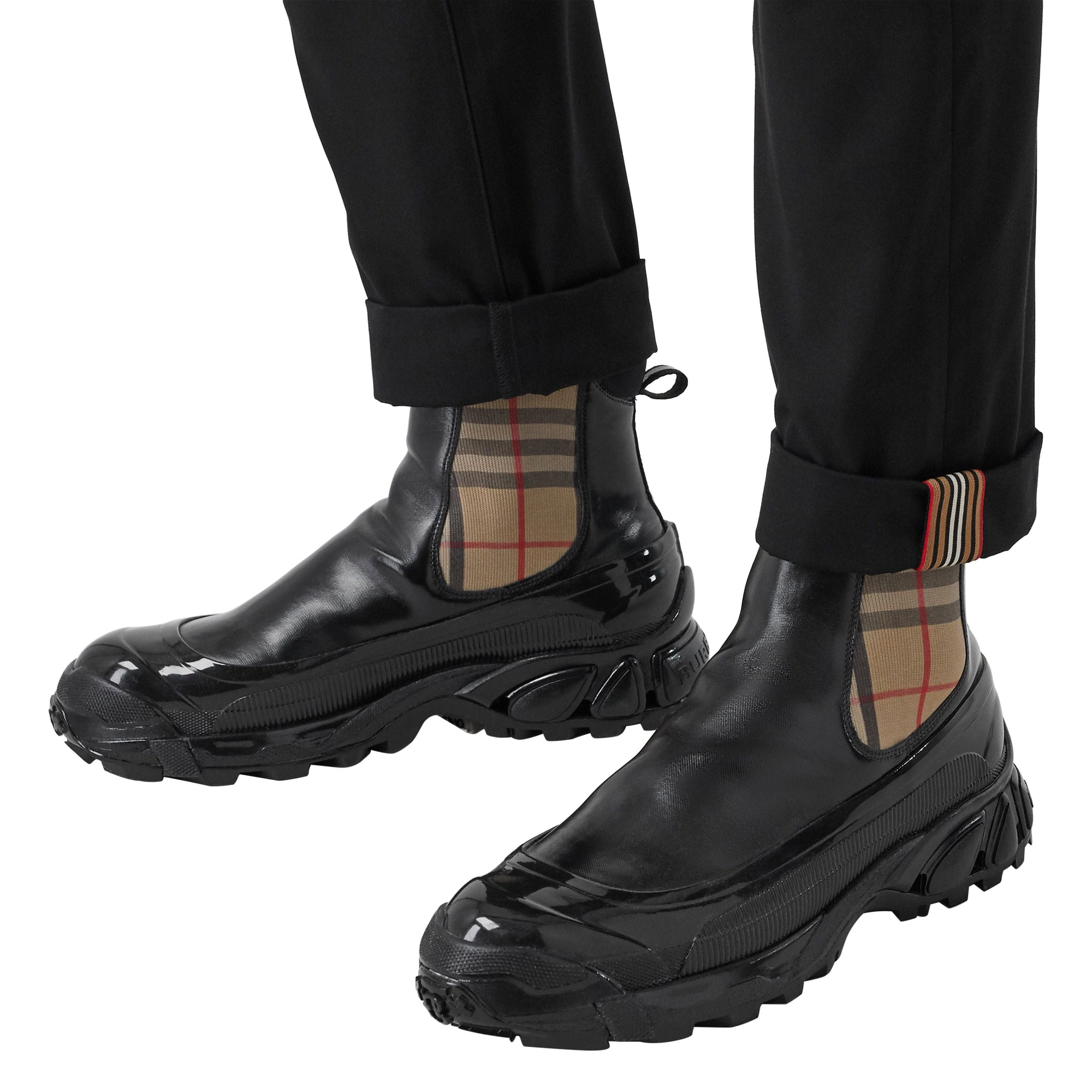 Pantalon chino slim en coton - Black