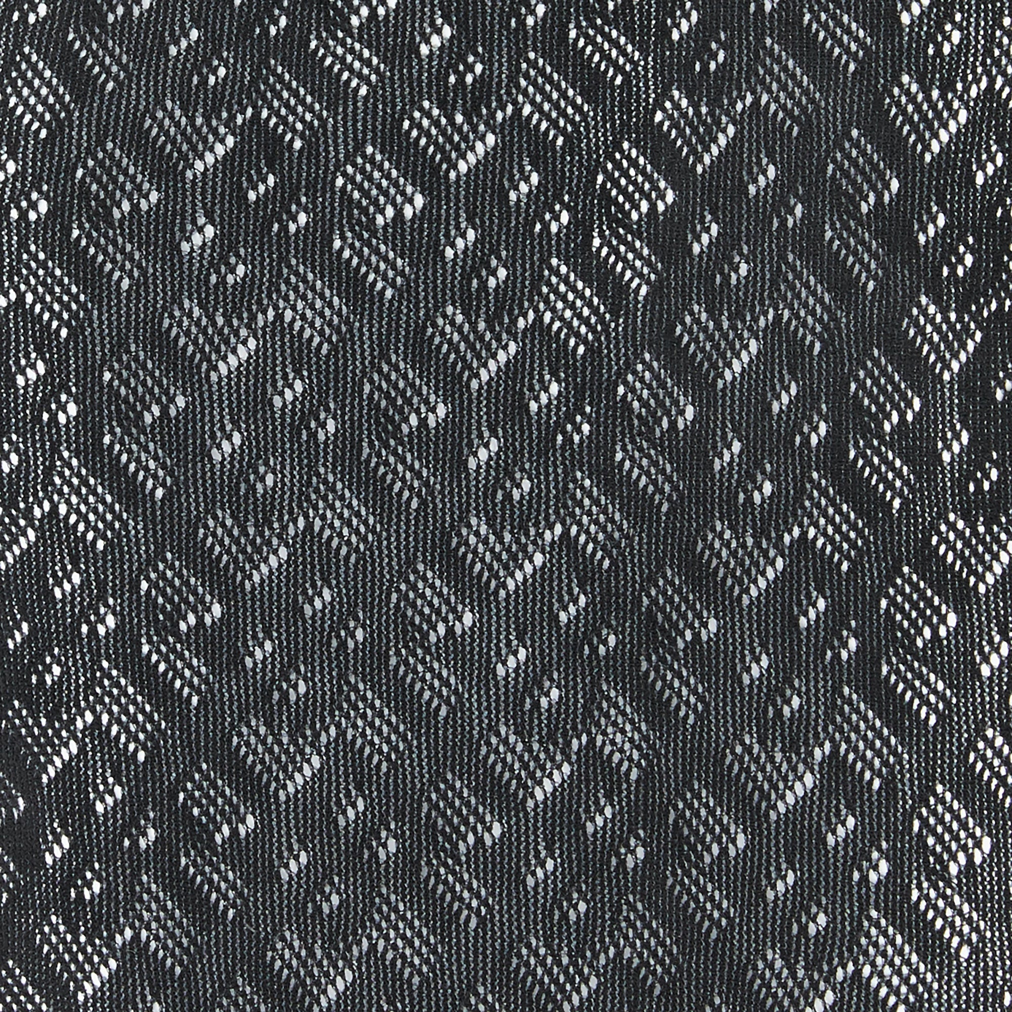 Collants à motif monogramme - Black
