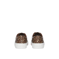 Sneakers en toile écologique rayées Monogram - Bridle Brown