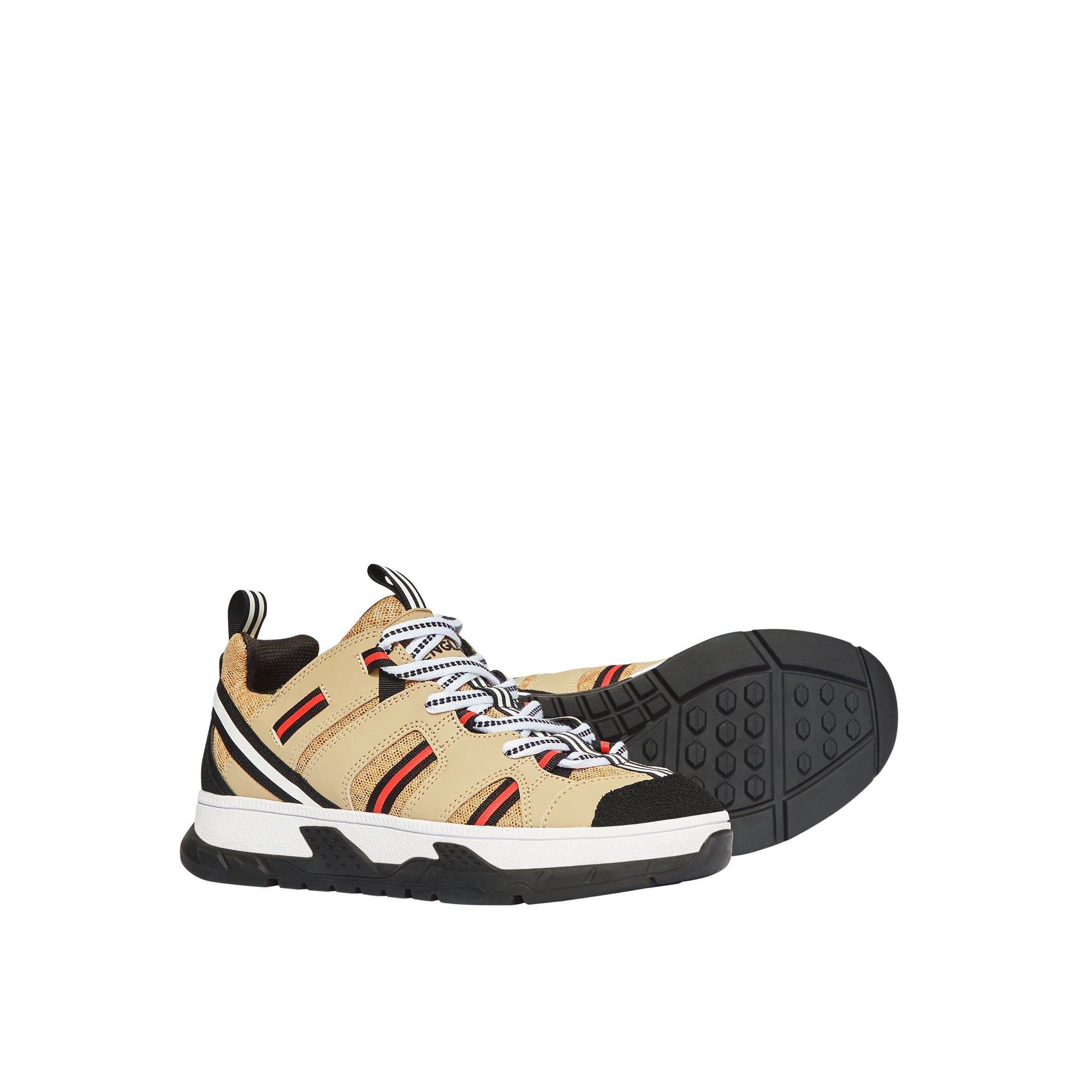 Sneakers Union en nubuck et mesh - Archive Beige