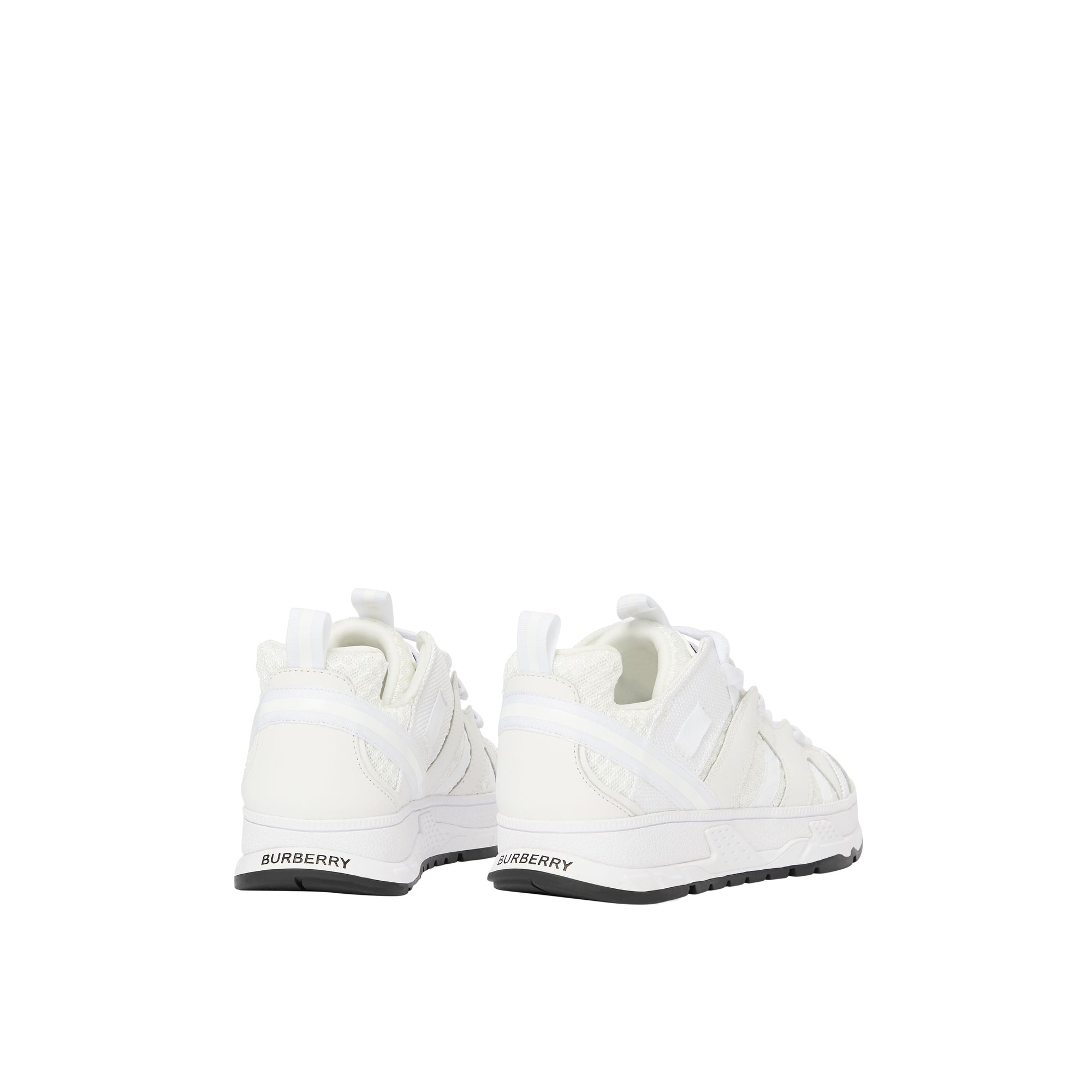 Sneakers union en mesh et nubuck - Optic White