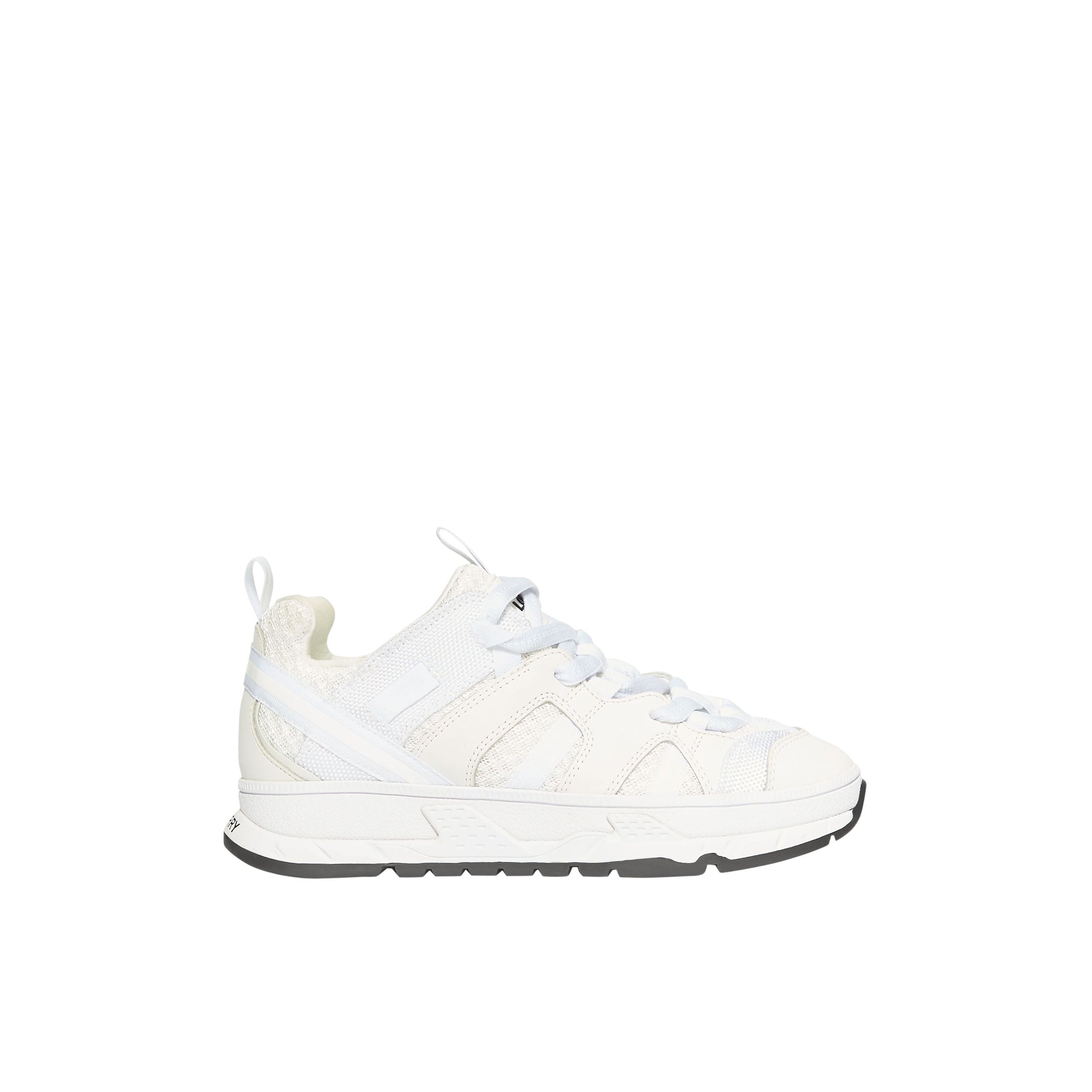 Sneakers union en mesh et nubuck - Optic White
