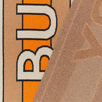 Écharpe en jacquard de cachemire avec logo - Warm Camel