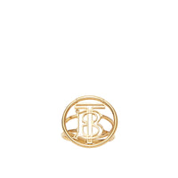 Bague Monogram plaquée or - Light Gold