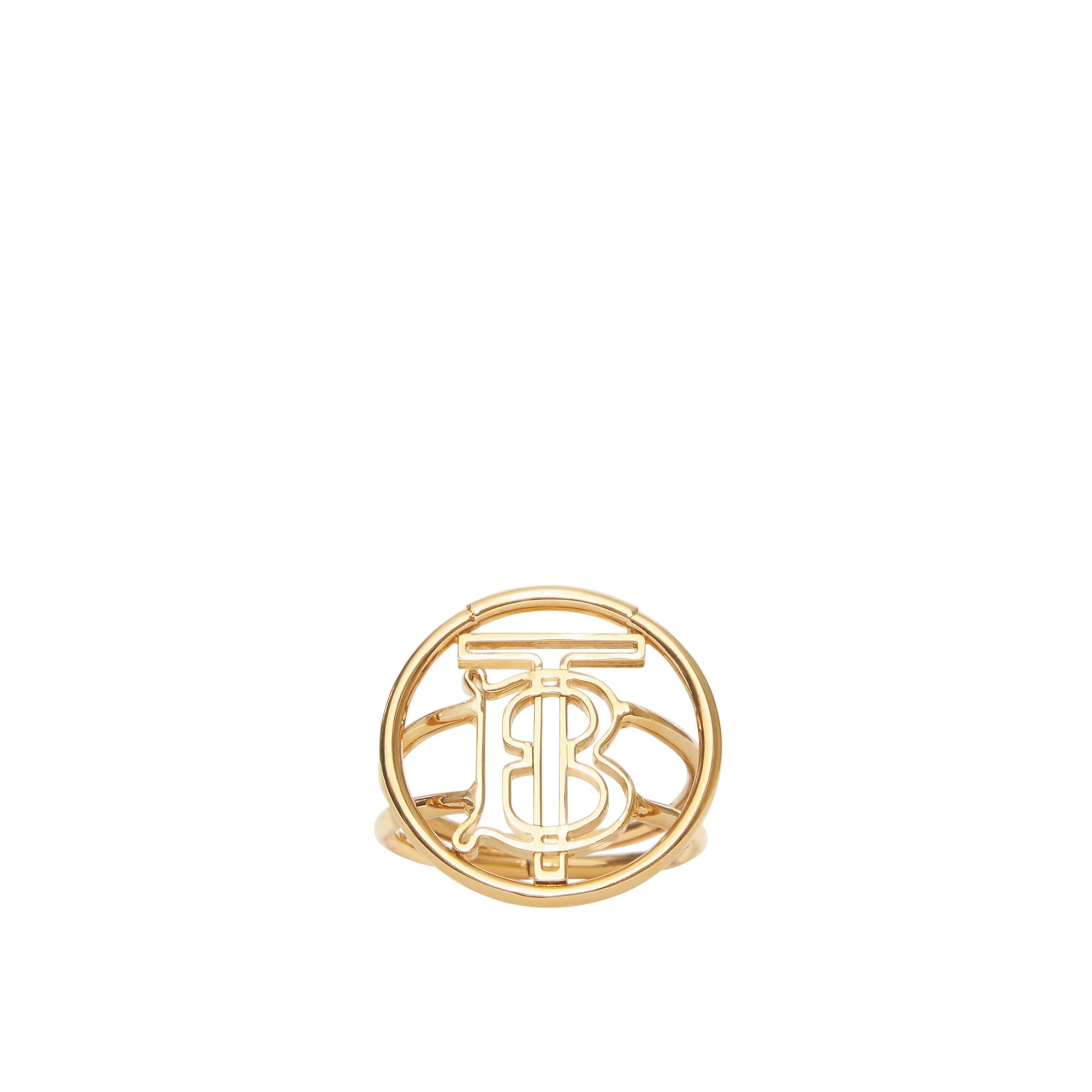 Bague Monogram plaquée or - Light Gold