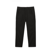 Pantalon en sergé de coton avec logo - Black