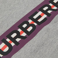 Sweat-shirt en jersey avec logo - Grey Melange