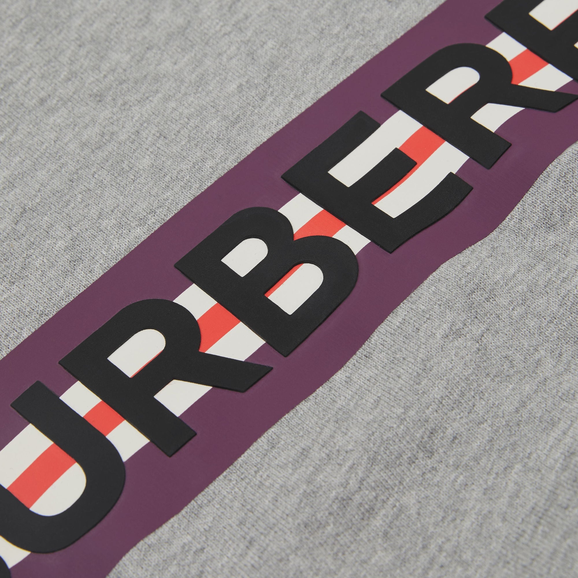 Sweat-shirt en jersey avec logo - Grey Melange