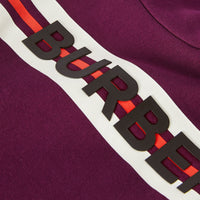 Robe pull en jersey avec logo - Burgundy