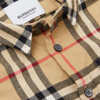 Chemise en flanelle de coton Vintage Check - Archive Beige Check