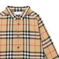 Chemise en flanelle de coton Vintage Check - Archive Beige Check