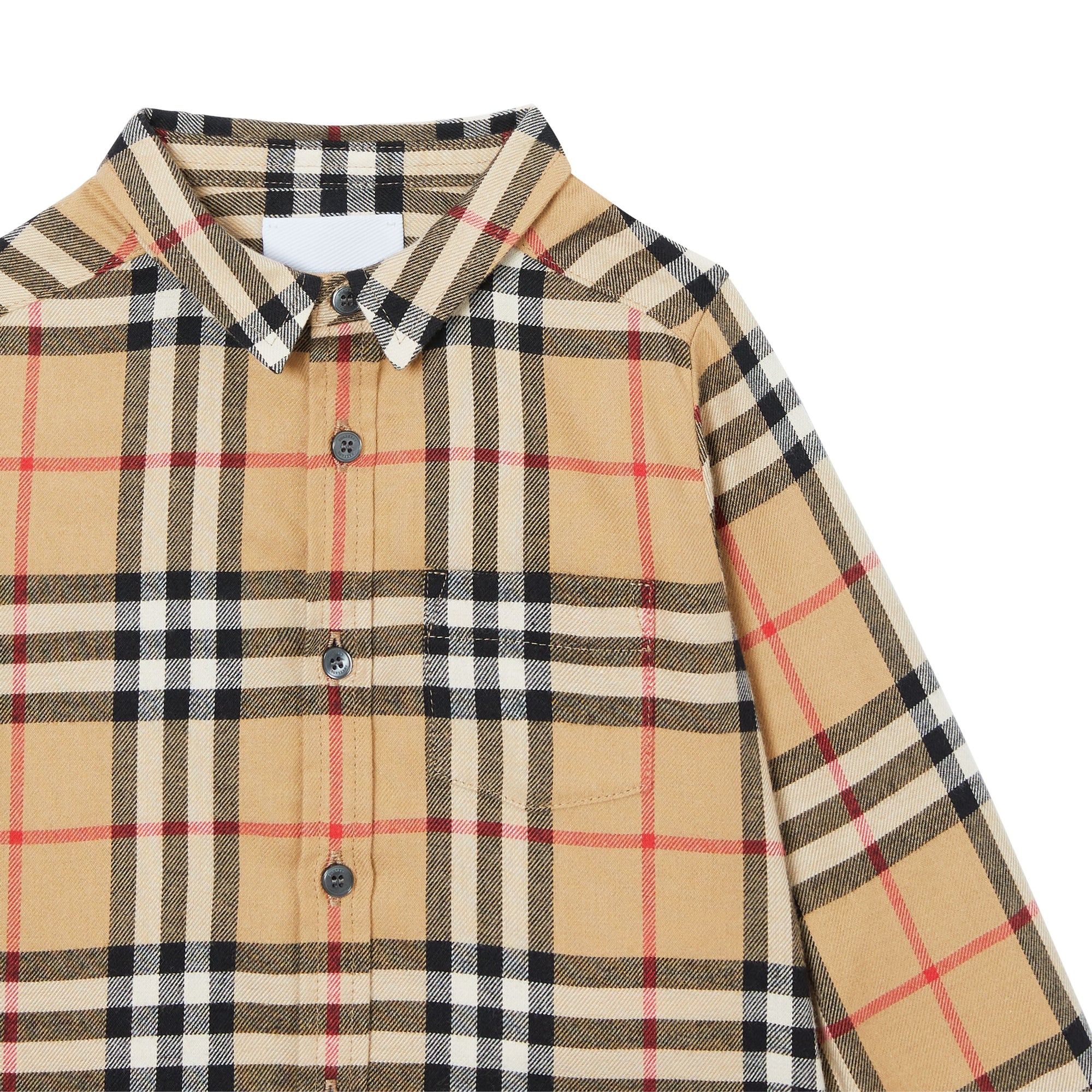 Chemise en flanelle de coton Vintage Check - Archive Beige Check