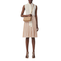Petit sac Lola matelassé en cuir d'agneau - Camel