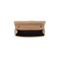 Petit sac Lola matelassé en cuir d'agneau - Camel