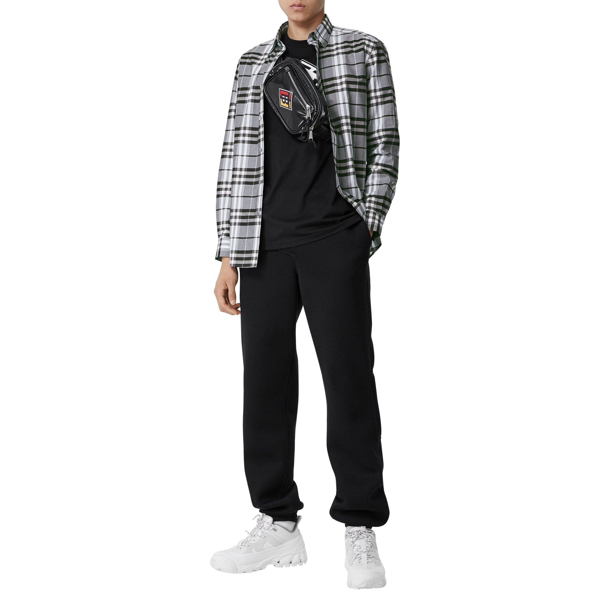 Chemise à motif check - Light Sky Blue Check