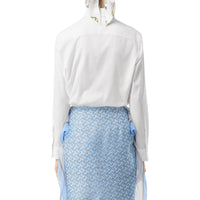 Chemise en jacquard de coton Monogram - Optic White