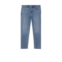 Jean slim délavé - Light Indigo Blue
