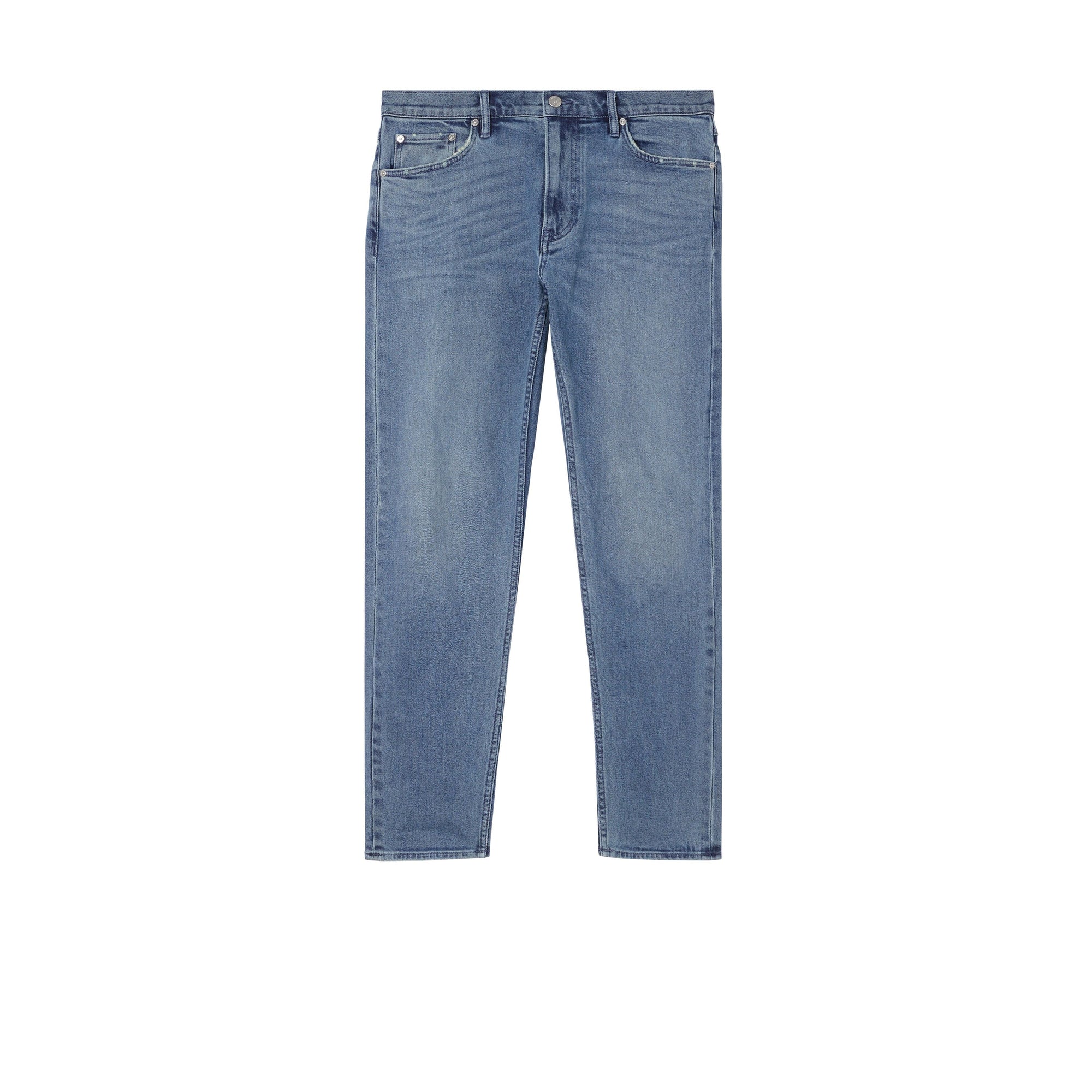 Jean slim délavé - Light Indigo Blue