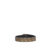 Ceinture en toile écologique Monogram - Bridle Brown