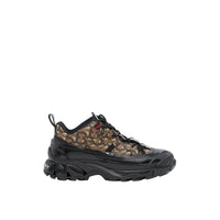 Sneakers Arthur à motif monogramme - Bridle Brown