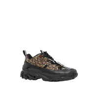 Sneakers Arthur à motif monogramme - Bridle Brown