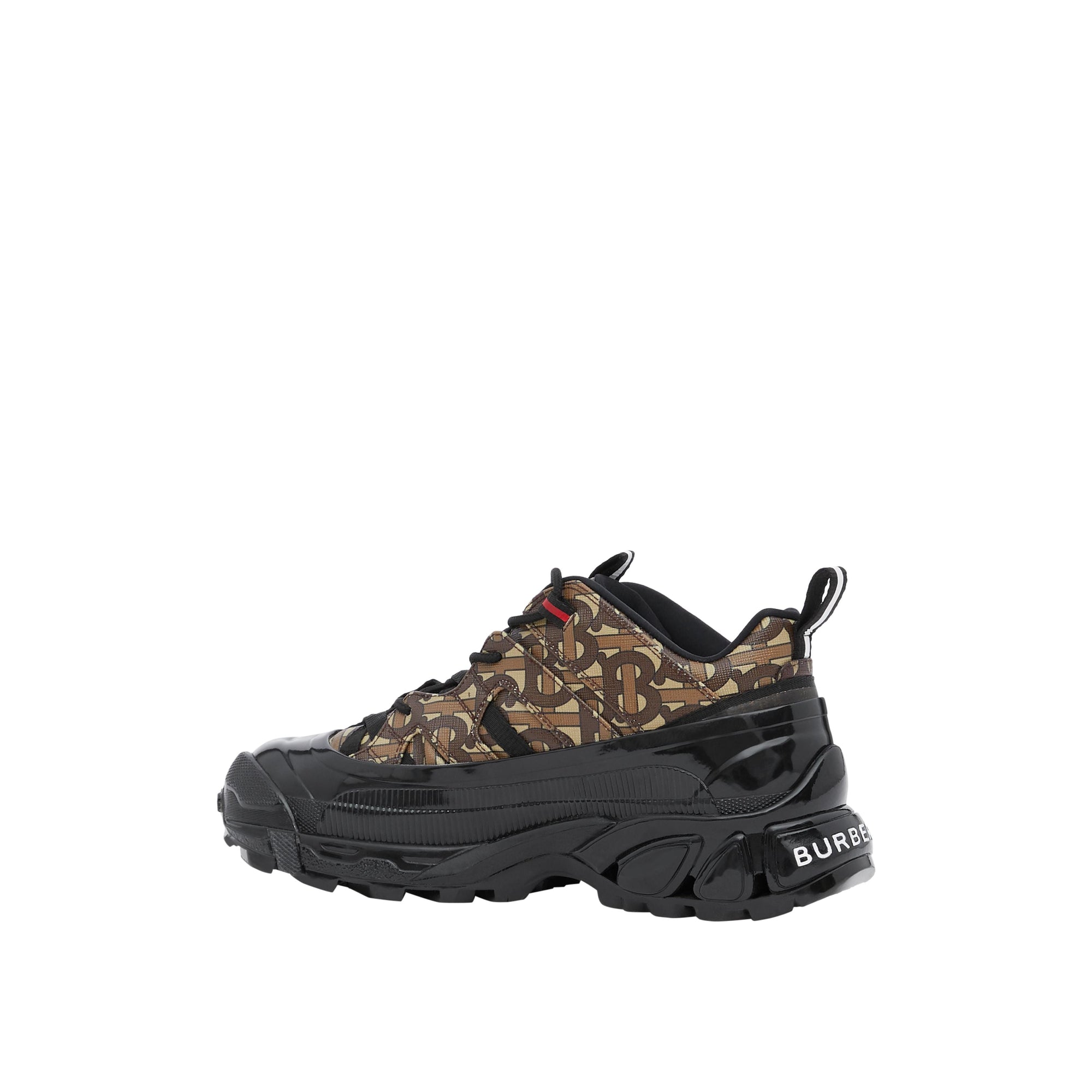 Sneakers Arthur à motif monogramme - Bridle Brown