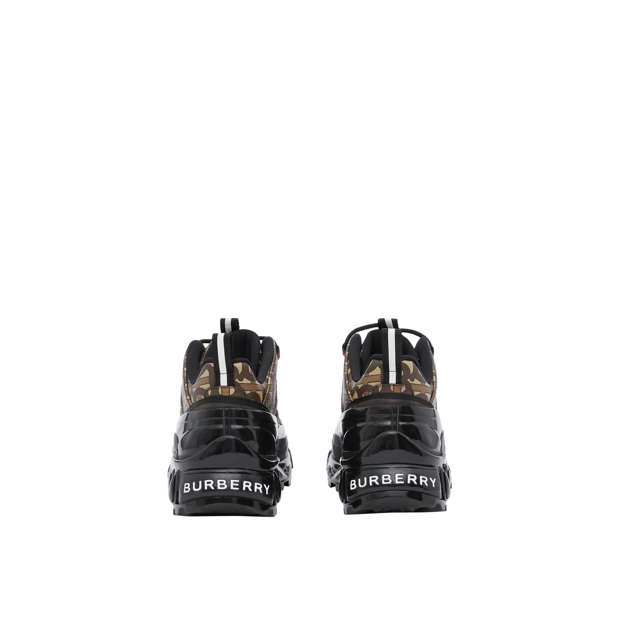 Sneakers Arthur à motif monogramme - Bridle Brown