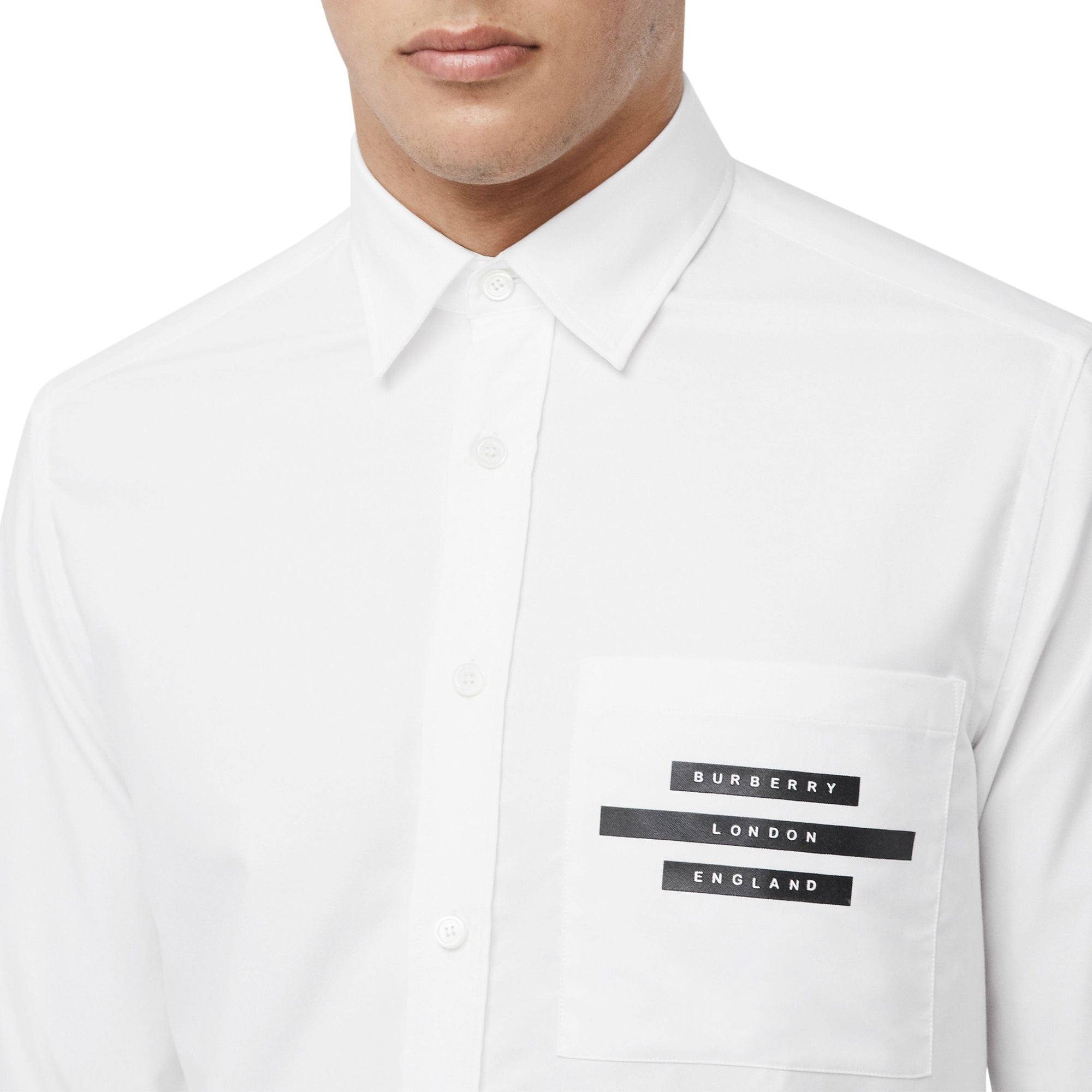 Chemise Oxford classique en coton - White