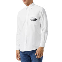 Chemise Oxford classique en coton - White