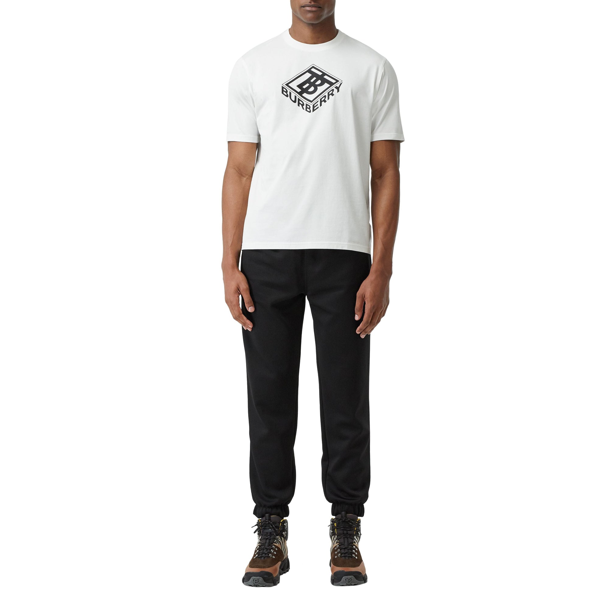 T-shirt à logo graphique - White