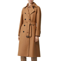 Trench-coat The Kensington en cachemire - Bronze