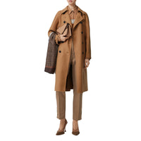 Trench-coat The Kensington en cachemire - Bronze